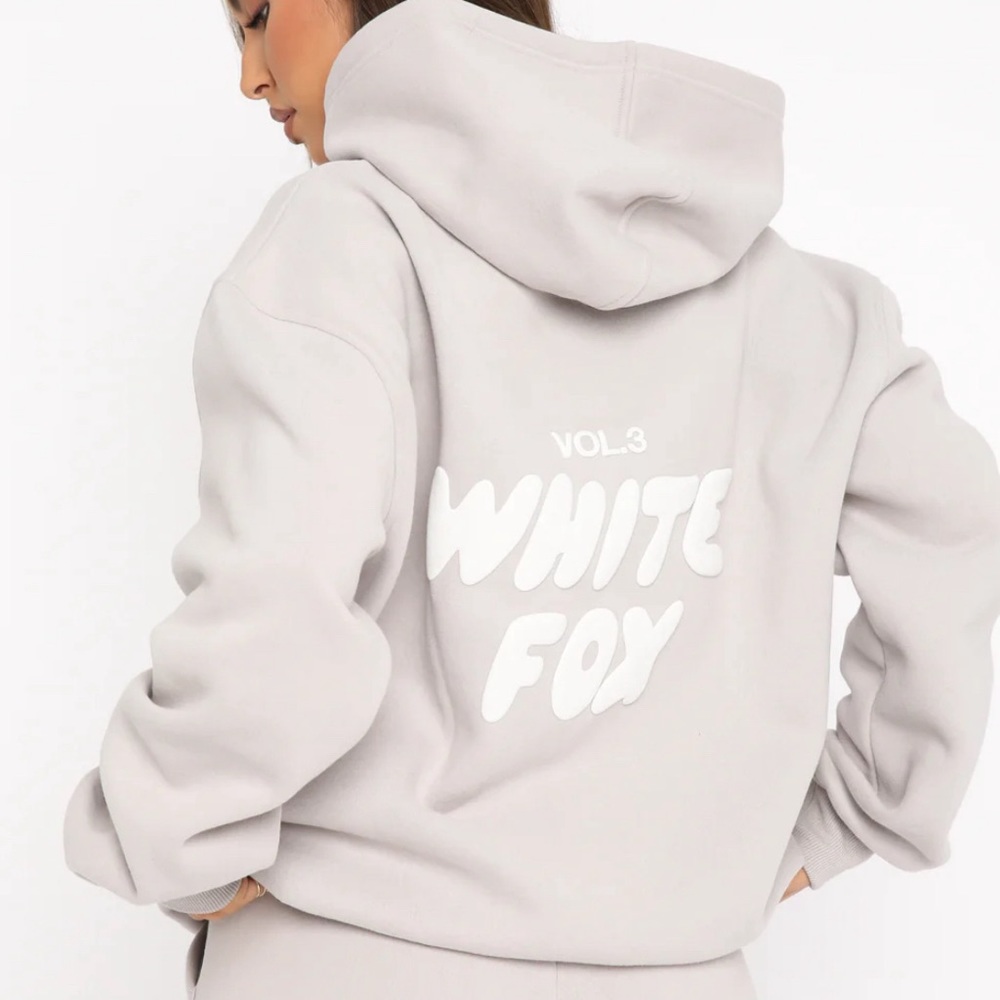 White Fox Boutique Offstage Hoodie Moon color